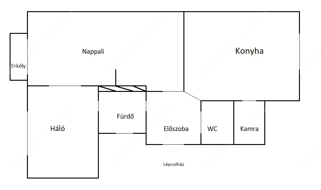 Kiadó albérlet 275000 Ft/hó áron: Budapest, XIII. kerület  Üteg utca. Mérete: 67 nm, 2 szobás | Alberlet.hu - 6630216