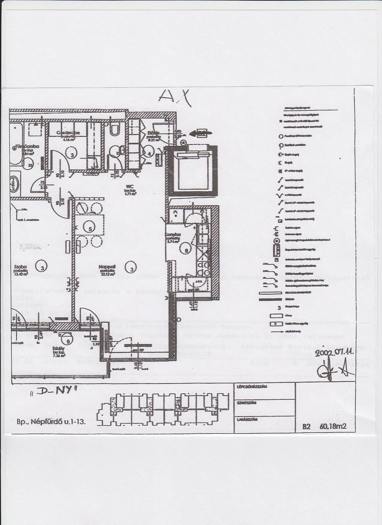 Kiadó albérlet 370000 Ft/hó áron: Budapest, XIII. kerület  Viza utca. Mérete: 60 nm, 2 szobás | Alberlet.hu - 6685051