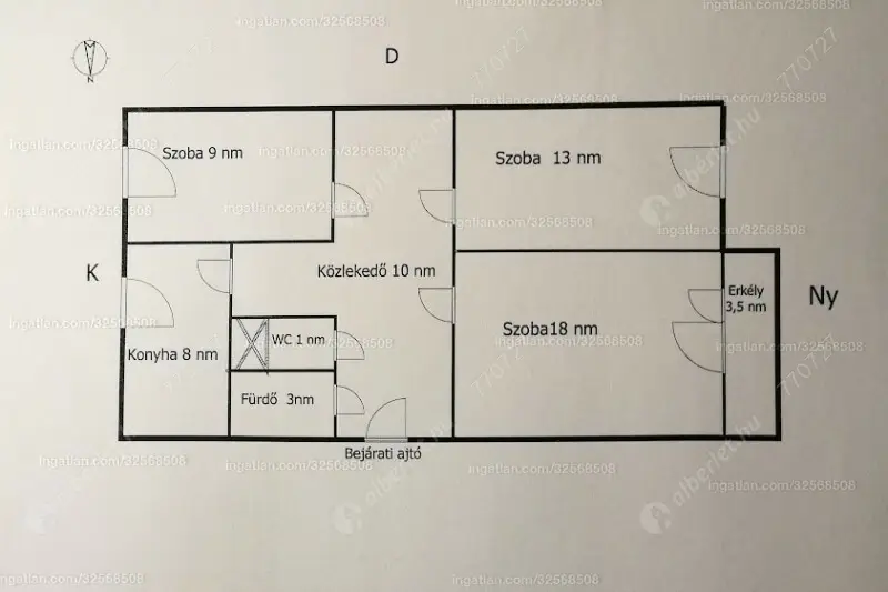 Kiadó albérlet 250000 Ft/hó áron: Budapest, XIV. kerület  Adria sétány. Mérete: 63 nm, 2 szobás | Alberlet.hu - 6577330