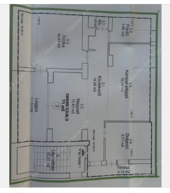 Kiadó albérlet 340000 Ft/hó áron: Budapest, XIV. kerület  Álmos vezér útja. Mérete: 71 nm, 2 szobás | Alberlet.hu - 6577664