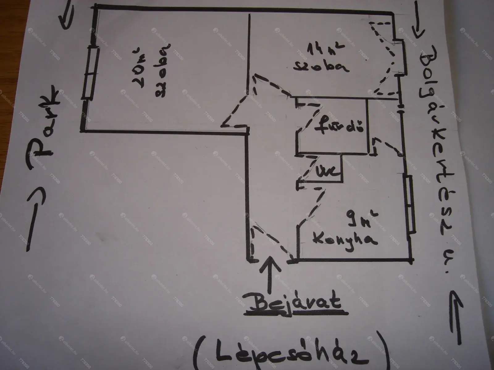 Kiadó albérlet 180000 Ft/hó áron: Budapest, XIV. kerület  Bolgárkertész utca. Mérete: 52 nm, 2 szobás | Alberlet.hu - 6684232