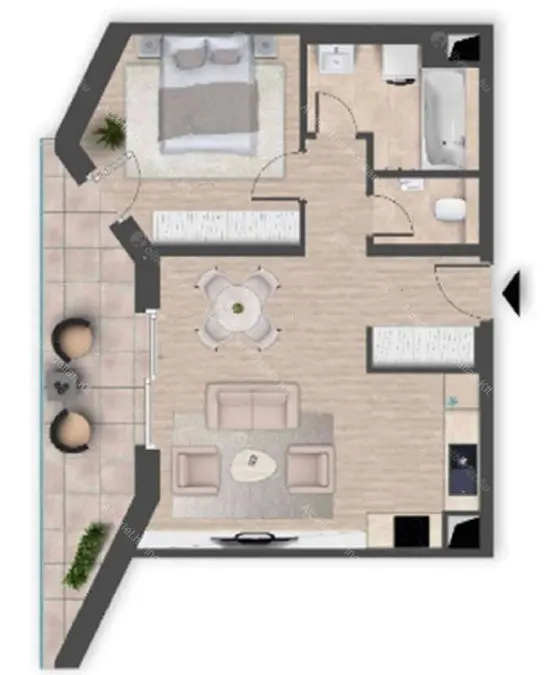 Kiadó albérlet 280000 Ft/hó áron: Budapest, XIV. kerület  Bosnyák utca. Mérete: 47 nm, 2 szobás | Alberlet.hu - 6647526