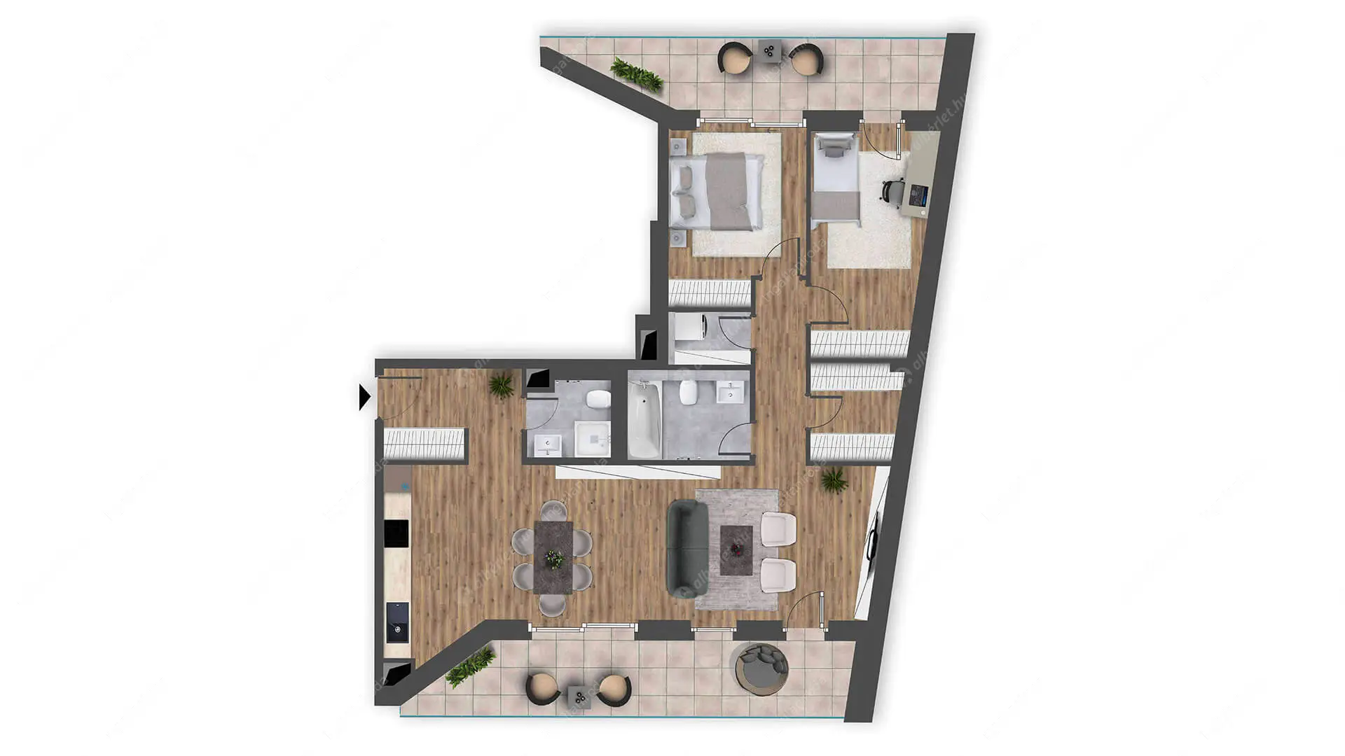 Kiadó albérlet 499000 Ft/hó áron: Budapest, XIV. kerület  Bosnyák utca. Mérete: 84 nm, 3 szobás | Alberlet.hu - 6634994