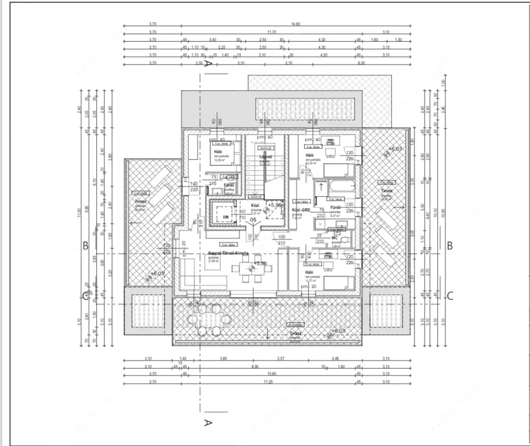 Kiadó albérlet 620000 Ft/hó áron: Budapest, XIV. kerület  Csernyus utca. Mérete: 86 nm, 3 szobás | Alberlet.hu - 6525518