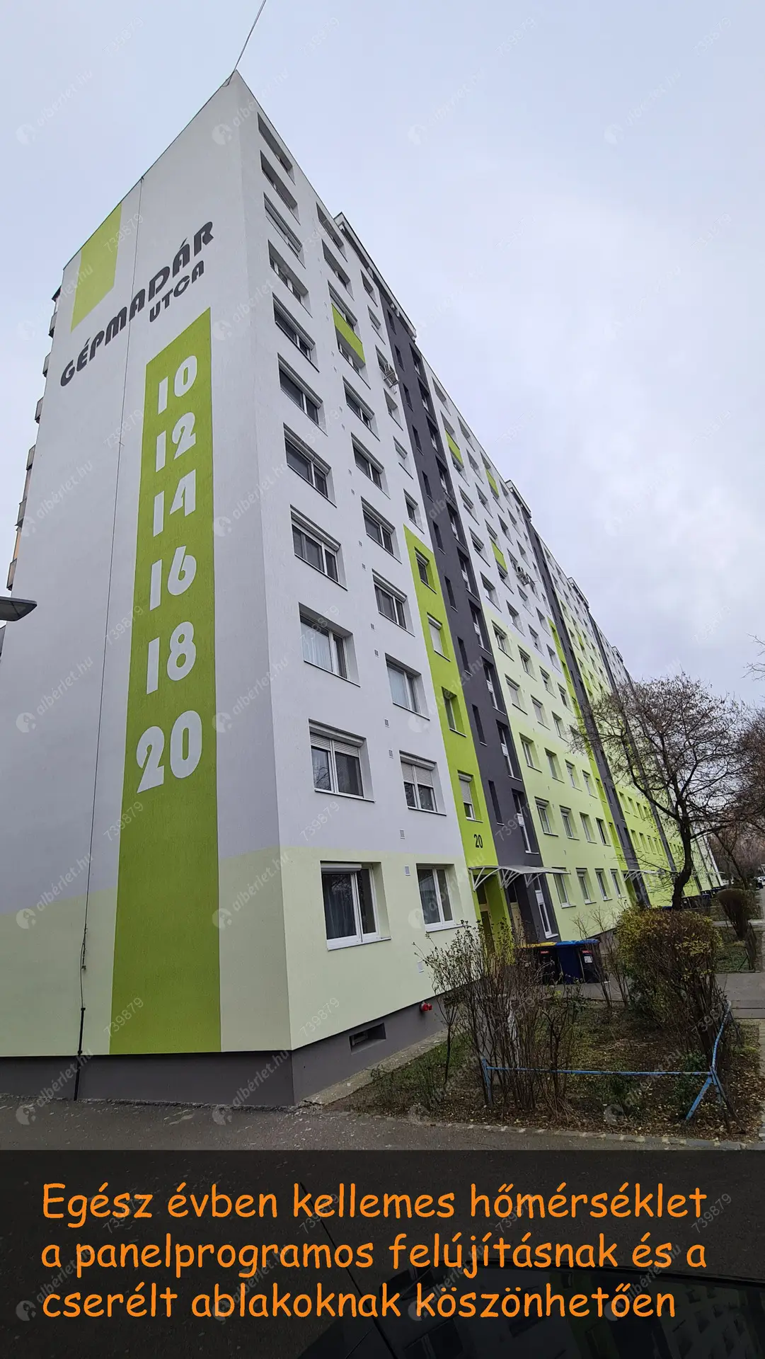 Kiadó albérlet 240000 Ft/hó áron: Budapest, XIV. kerület  Gépmadár utca. Mérete: 55 nm, 2 szobás | Alberlet.hu - 6159924