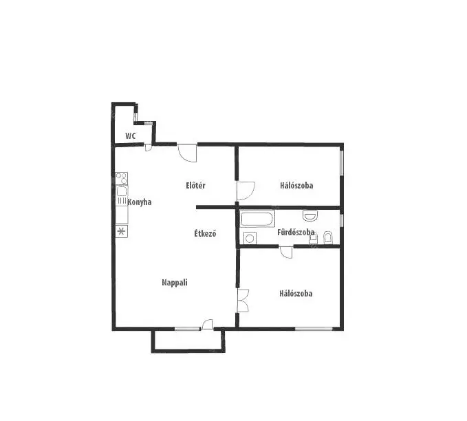 Kiadó albérlet 280000 Ft/hó áron: Budapest, XIV. kerület  Hungária körút. Mérete: 64 nm, 2 szobás | Alberlet.hu - 6656145