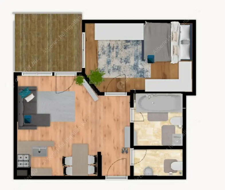 Kiadó albérlet 240000 Ft/hó áron: Budapest, XIV. kerület  Istvánmezei út. Mérete: 48 nm, 2 szobás | Alberlet.hu - 6627058