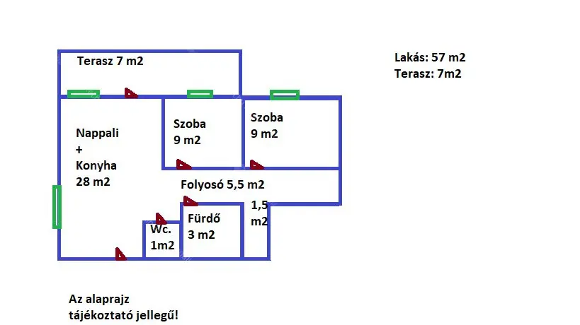 Kiadó albérlet 260000 Ft/hó áron: Budapest, XIV. kerület  Jerney utca. Mérete: 57 nm, 1 szobás | Alberlet.hu - 6672950