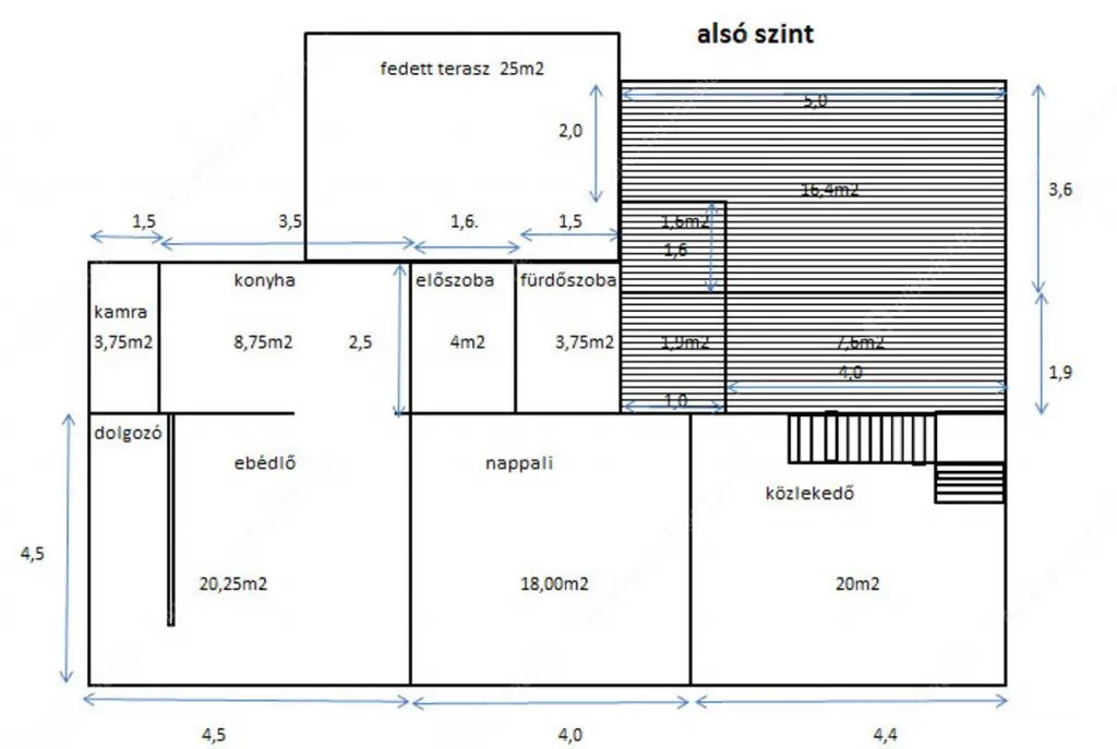 Kiadó albérlet 350000 Ft/hó áron: Budapest, XVIII. kerület  Nemes utca. Mérete: 123 nm, 5 szobás | Alberlet.hu - 6590575