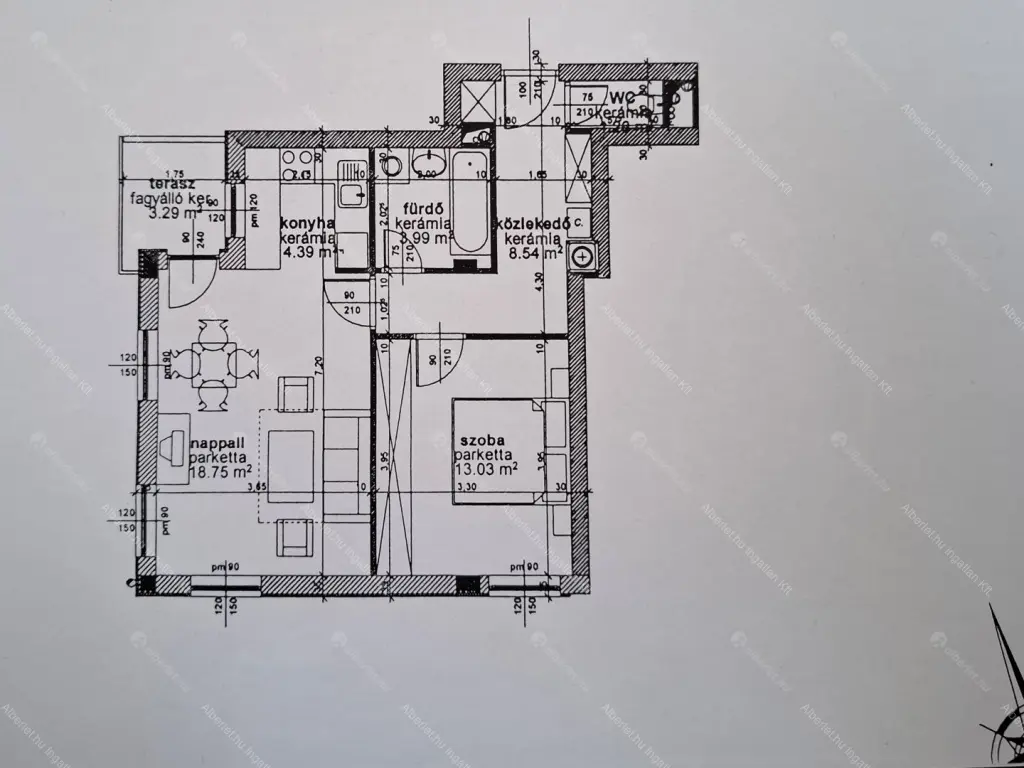 Kiadó albérlet 230000 Ft/hó áron: Budapest, XVIII. kerület  Szent Lőrinc sétány. Mérete: 51 nm, 2 szobás | Alberlet.hu - 6705371