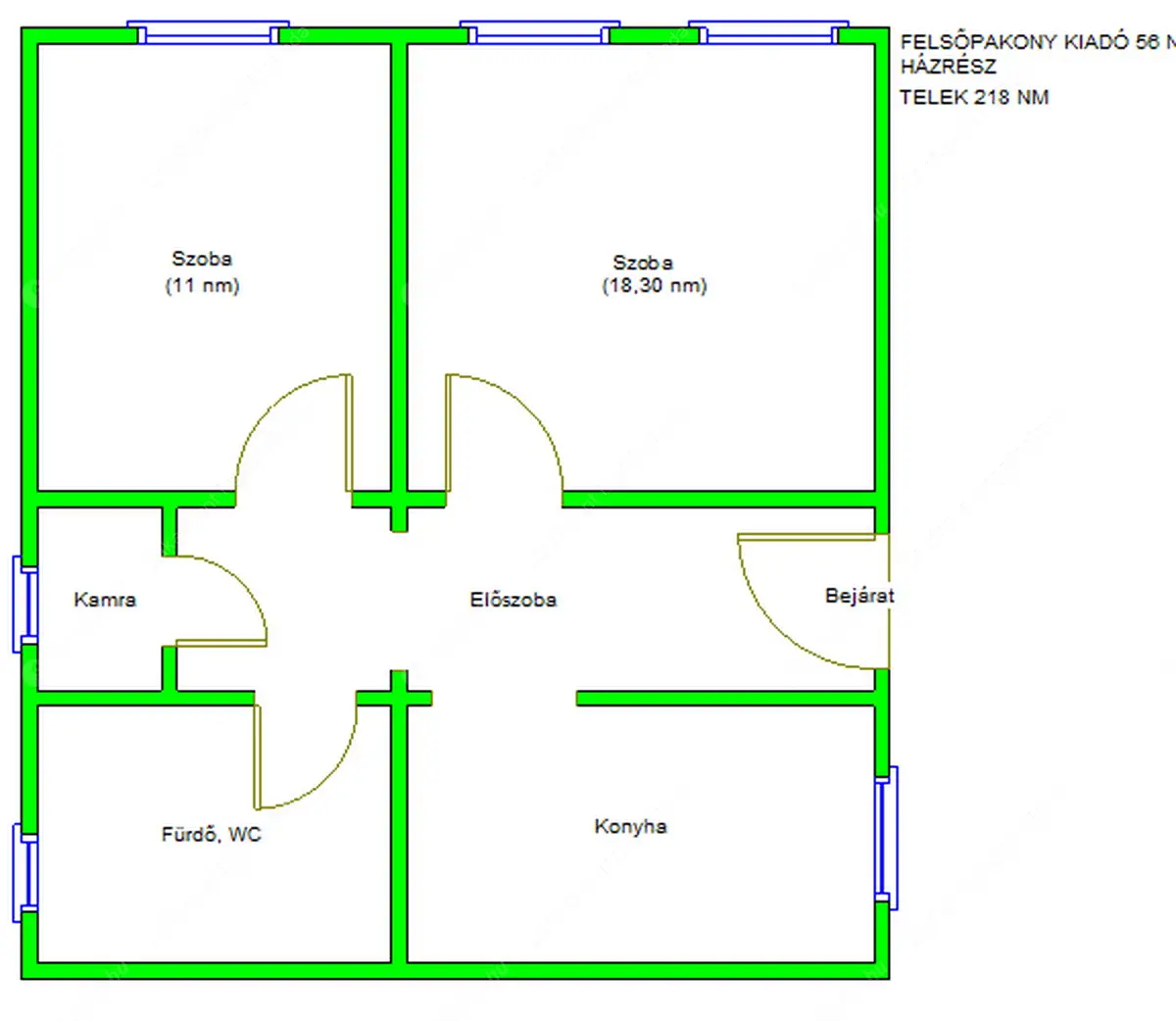 Kiadó albérlet 250000 Ft/hó áron: Felsőpakony,  Dr.jáhn Ferenc utca . Mérete: 56 nm, 2 szobás | Alberlet.hu - 6634749