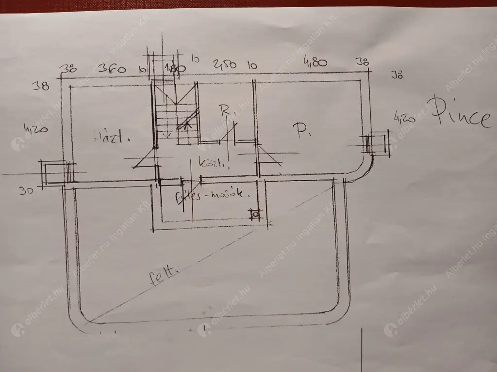 Kiadó albérlet 599000 Ft/hó áron: Remeteszőlős,  Banka utca. Mérete: 190 nm, 5 szobás | Alberlet.hu - 6568632